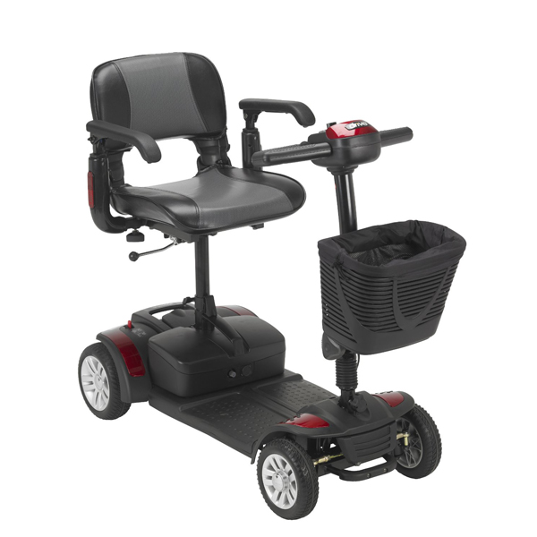 Spitfire EX 1420 4-Wheel Scooter - 16 Inch Folding Seat, 21 Ah Batterires - Click Image to Close